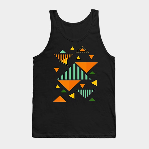 Triangle pattern Tank Top by RStees22